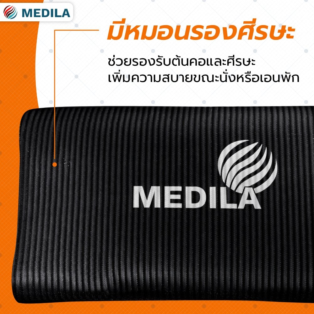 เตียงพับ MEDILA รุ่น CH0138BU ขนาด 55X170X29 ซม. สีน้ำเงิน_5